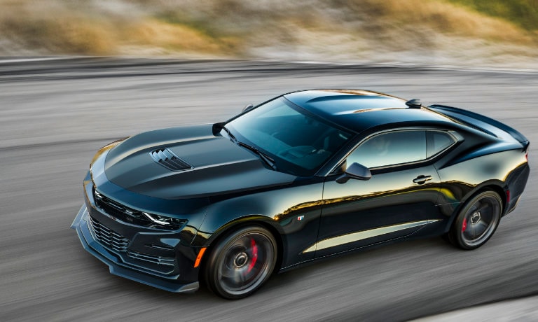 2023 Chevy Camaro exterior on racetrack