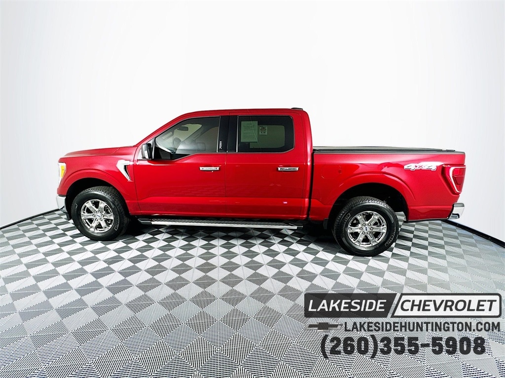 Used 2022 Ford F-150 XLT with VIN 1FTEW1EP0NKF12224 for sale in Huntington, IN