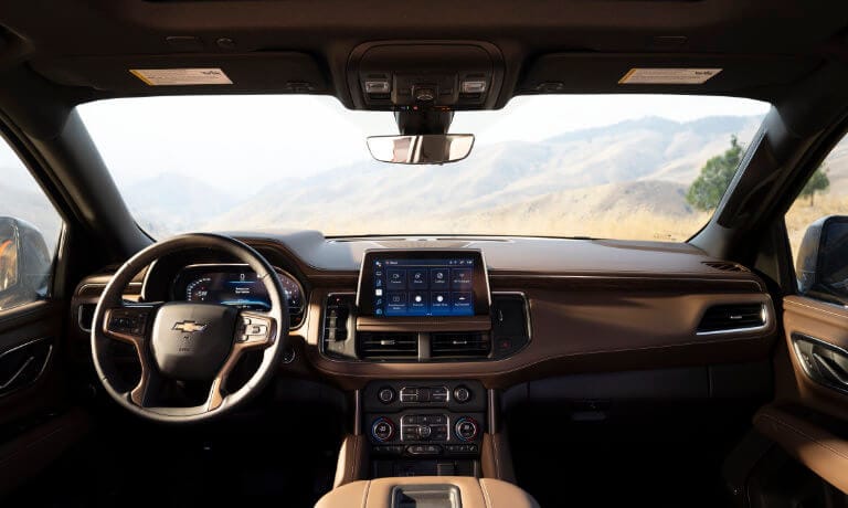 2022 Chevy Tahoe interior front