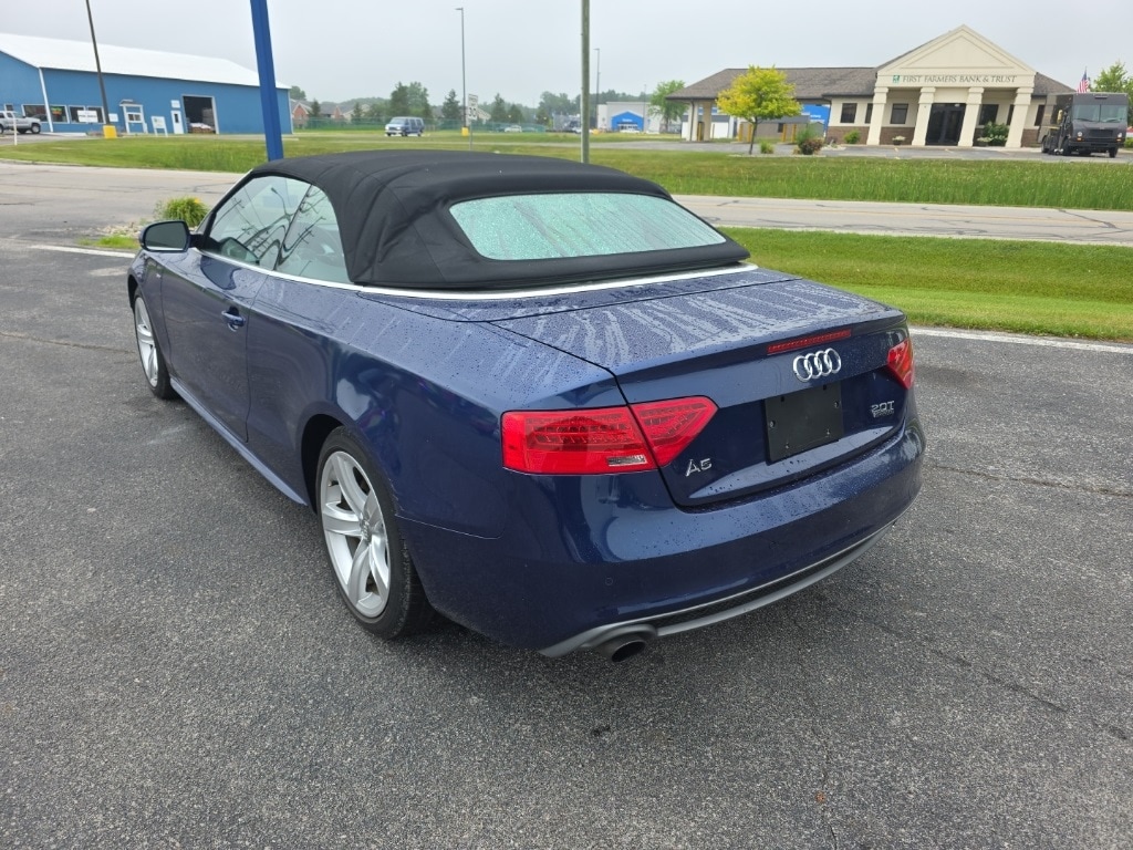 Used 2015 Audi A5 Cabriolet Premium Plus with VIN WAUMFAFH7FN010875 for sale in Huntington, IN