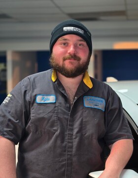 Staff member Kyle Hedrick from a629f69adb84