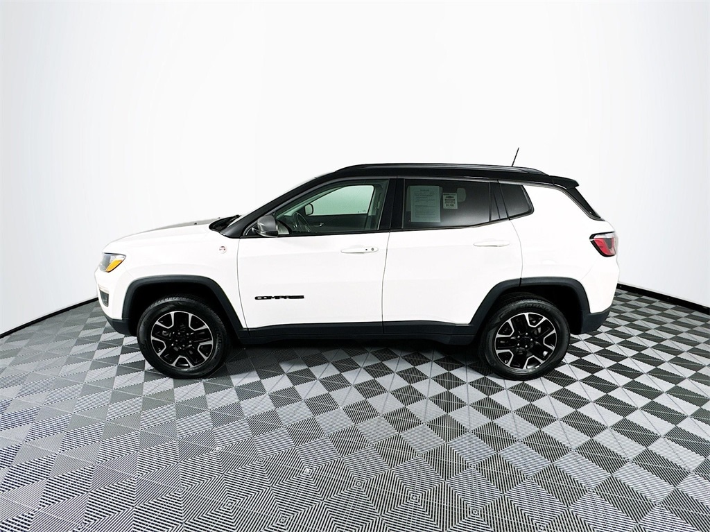 Used 2020 Jeep Compass Trailhawk with VIN 3C4NJDDB1LT189500 for sale in Huntington, IN