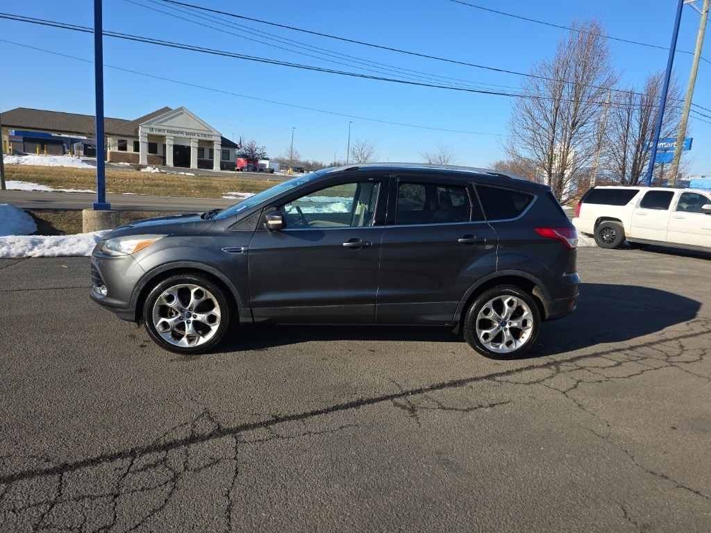 Used 2015 Ford Escape Titanium with VIN 1FMCU9J97FUA97147 for sale in Huntington, IN