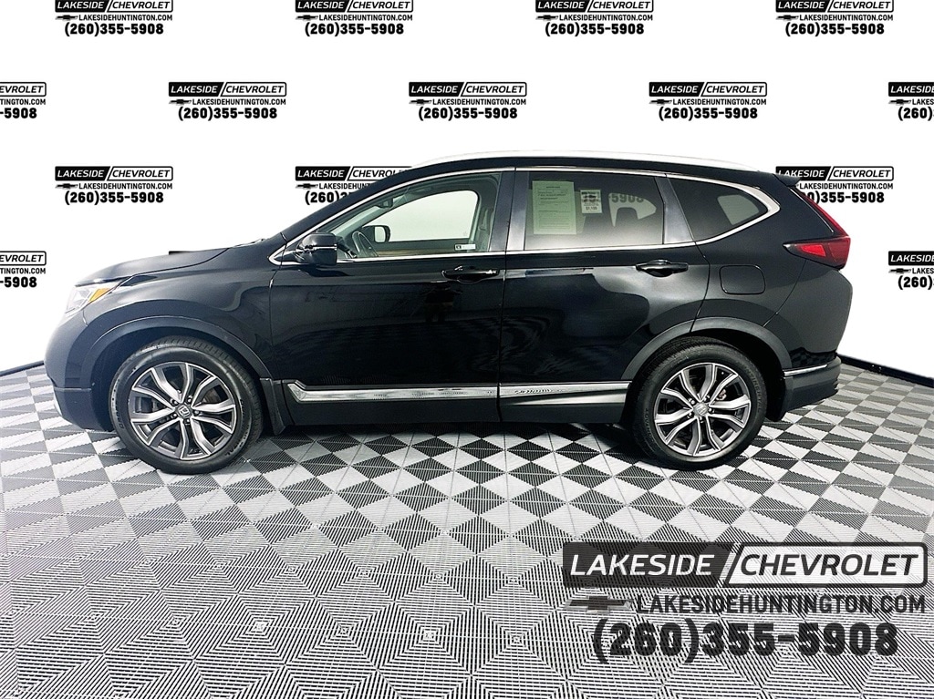 Used 2021 Honda CR-V Touring with VIN 2HKRW2H93MH631872 for sale in Huntington, IN