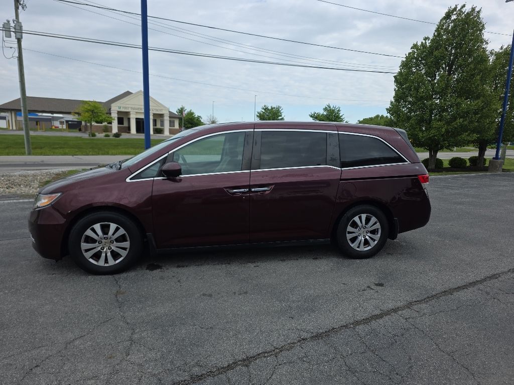 Used 2015 Honda Odyssey EX-L with VIN 5FNRL5H63FB059090 for sale in Huntington, IN