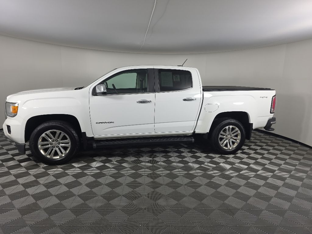 Used 2018 GMC Canyon SLT with VIN 1GTG6DEN5J1318734 for sale in Huntington, IN