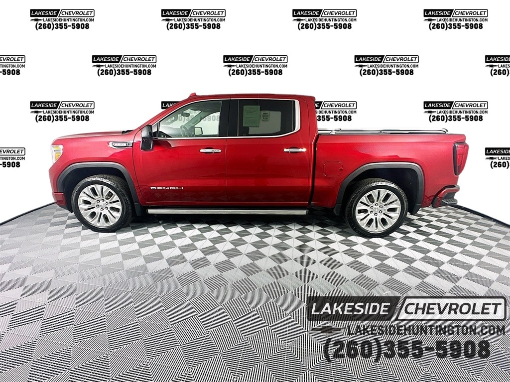 Used 2020 GMC Sierra 1500 Denali with VIN 1GTU9FEL9LZ230682 for sale in Huntington, IN