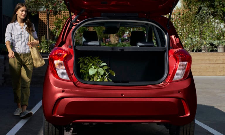 2022 Chevy Spark exterior cargo