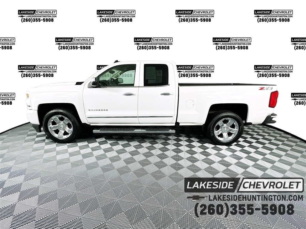 Used 2018 Chevrolet Silverado 1500 LTZ Z71 with VIN 1GCVKSEC1JZ237382 for sale in Huntington, IN