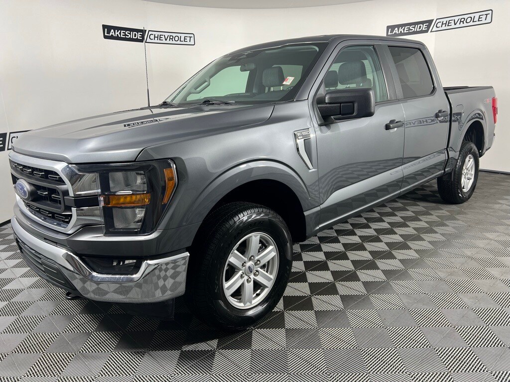 Used 2023 Ford F-150 XLT with VIN 1FTFW1E50PFA36328 for sale in Warsaw, IN