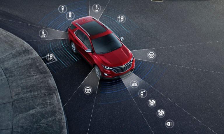 2021 Chevy Equinox interior front dashboard
