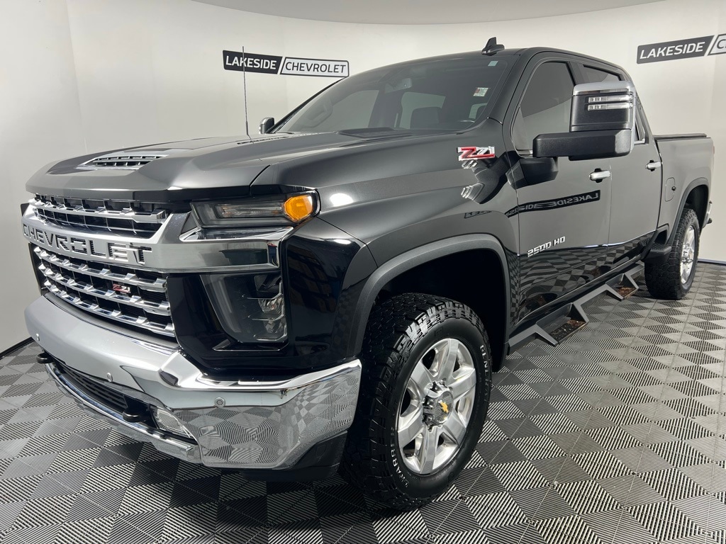 Used 2021 Chevrolet Silverado 2500HD LTZ with VIN 1GC4YPE79MF310708 for sale in Warsaw, IN