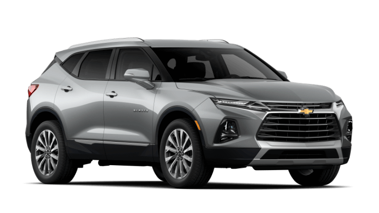 2023 Chevrolet Blazer Premier in Silver Ice color