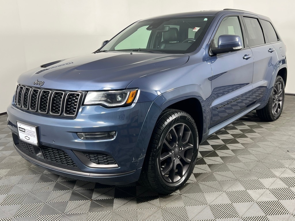 Used 2021 Jeep Grand Cherokee Overland High Altitude with VIN 1C4RJFCTXMC874793 for sale in Warsaw, IN