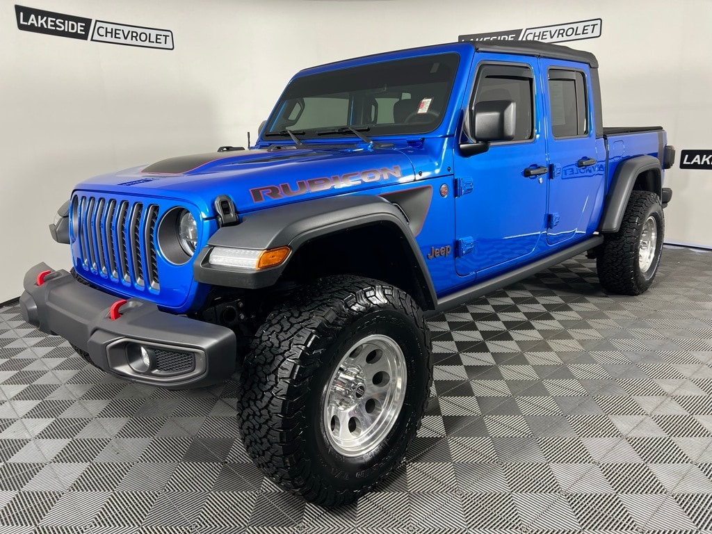 Used 2023 Jeep Gladiator Rubicon with VIN 1C6JJTBG4PL570242 for sale in Warsaw, IN