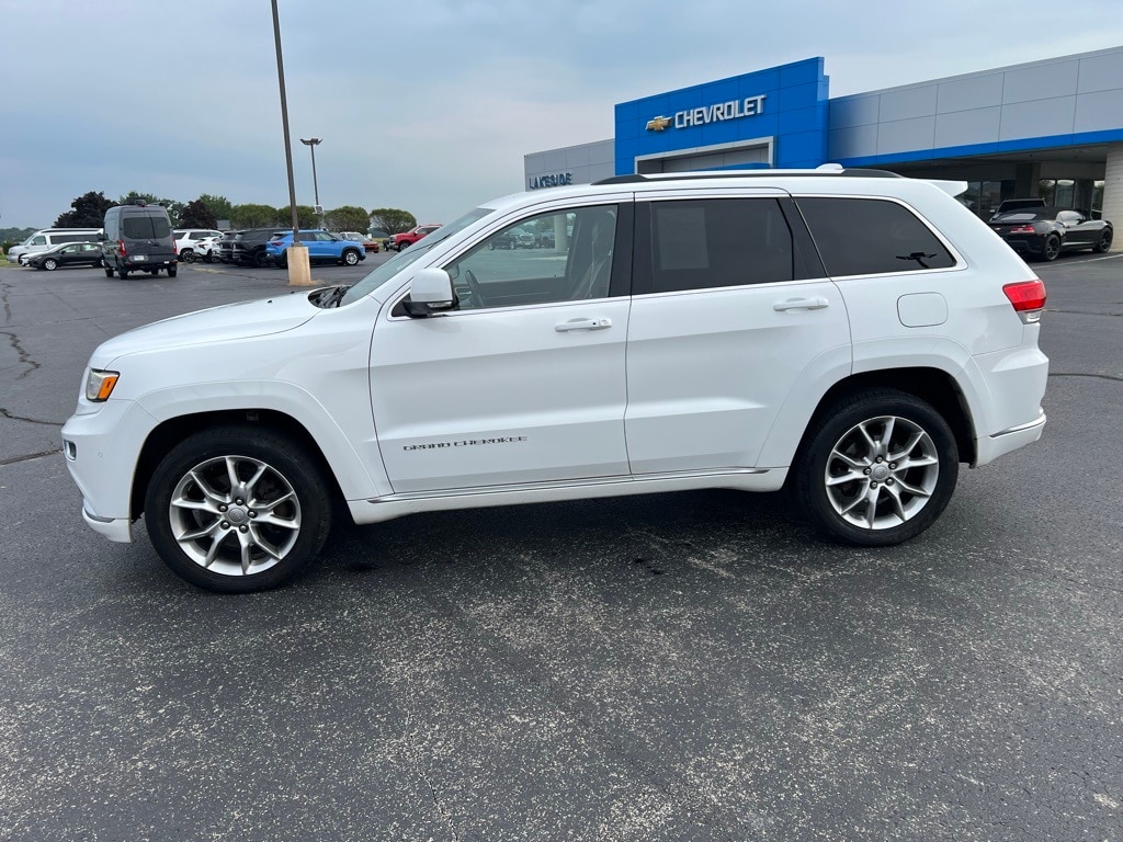 Used 2016 Jeep Grand Cherokee Summit with VIN 1C4RJFJM8GC309653 for sale in Warsaw, IN