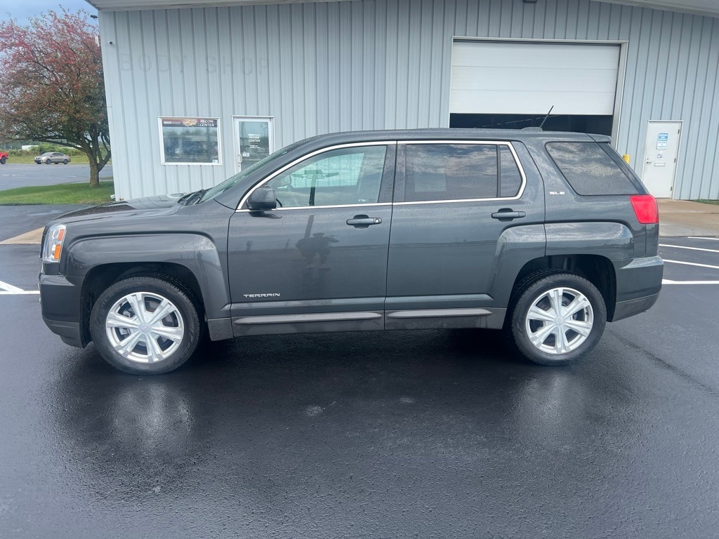 Used 2017 GMC Terrain SLE-1 with VIN 2GKFLSEKXH6204366 for sale in Warsaw, IN