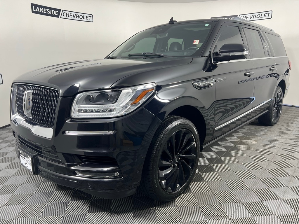 Used 2021 Lincoln Navigator Reserve L with VIN 5LMJJ3LT0MEL21305 for sale in Warsaw, IN