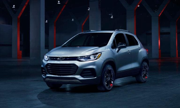 2021 Chevy Trax Exterior driving in night