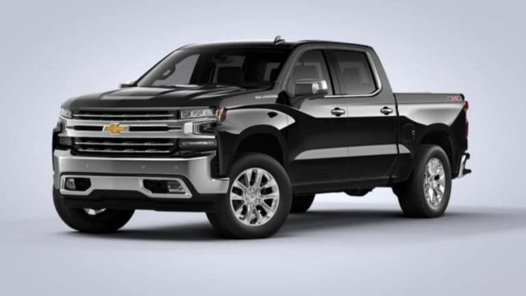 2022 Chevrolet Silverado 1500 LTD LTZ in Black exterior