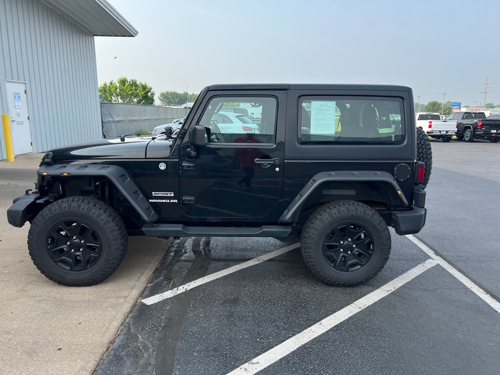 Used 2012 Jeep Wrangler Sport with VIN 1C4AJWAG0CL131223 for sale in Warsaw, IN