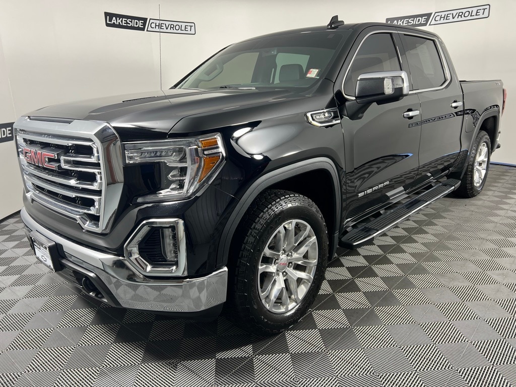 Used 2022 GMC Sierra 1500 Limited SLT with VIN 1GTU9DEDXNZ131000 for sale in Warsaw, IN