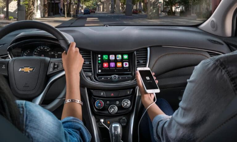 2021 Chevy Trax Technology dashboard