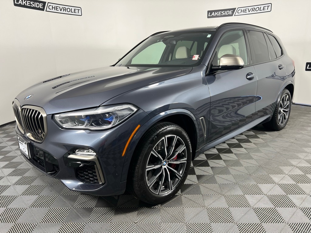 Used 2021 BMW X5 M50i with VIN 5UXJU4C05M9H59452 for sale in Warsaw, IN