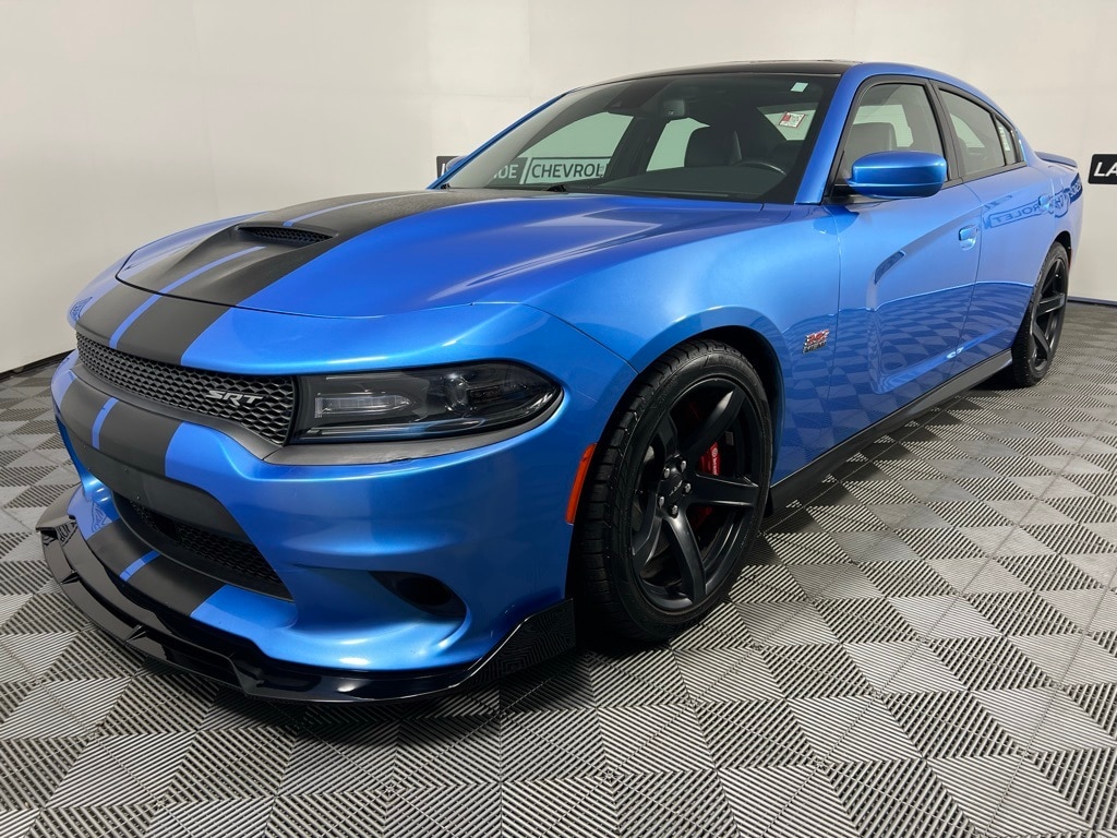 Used 2018 Dodge Charger SRT with VIN 2C3CDXEJ1JH290990 for sale in Warsaw, IN