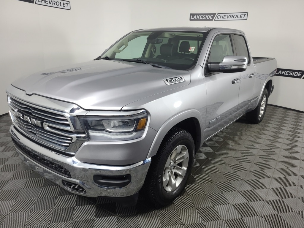 Used 2020 RAM Ram 1500 Pickup Laramie with VIN 1C6SRFDT4LN307210 for sale in Warsaw, IN