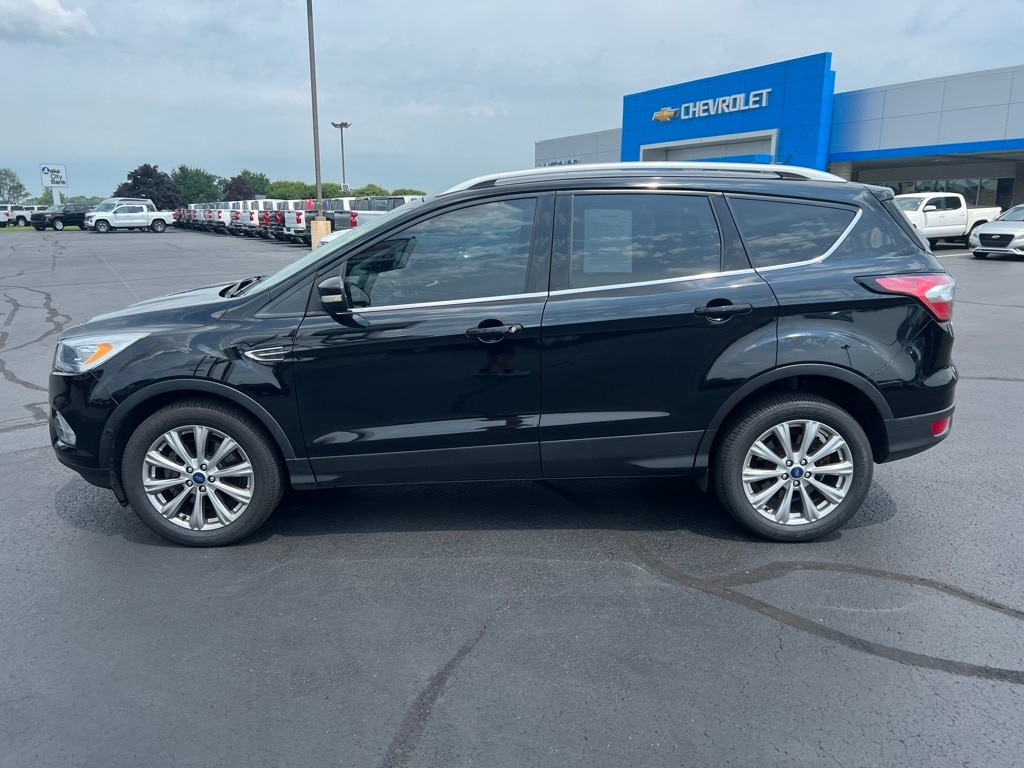 Used 2018 Ford Escape Titanium with VIN 1FMCU9J9XJUC64240 for sale in Warsaw, IN