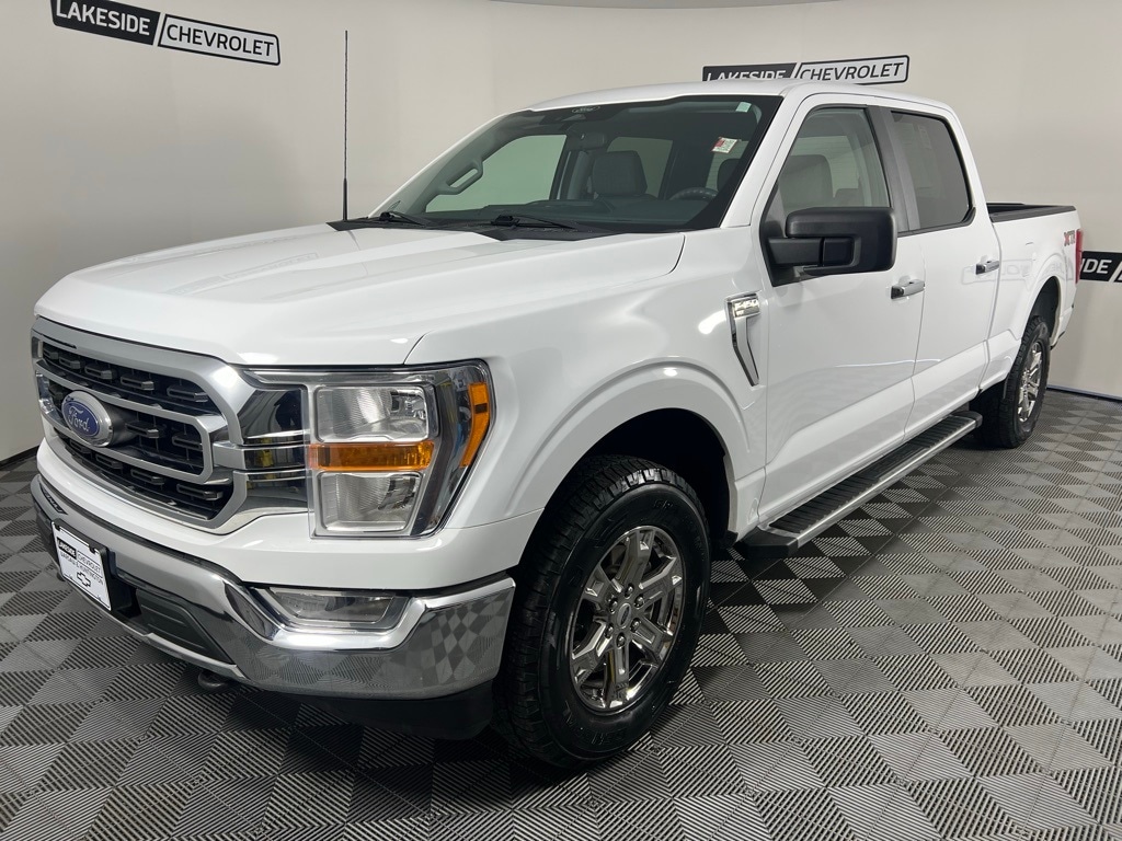 Used 2022 Ford F-150 XLT with VIN 1FTFW1E89NFB57396 for sale in Warsaw, IN