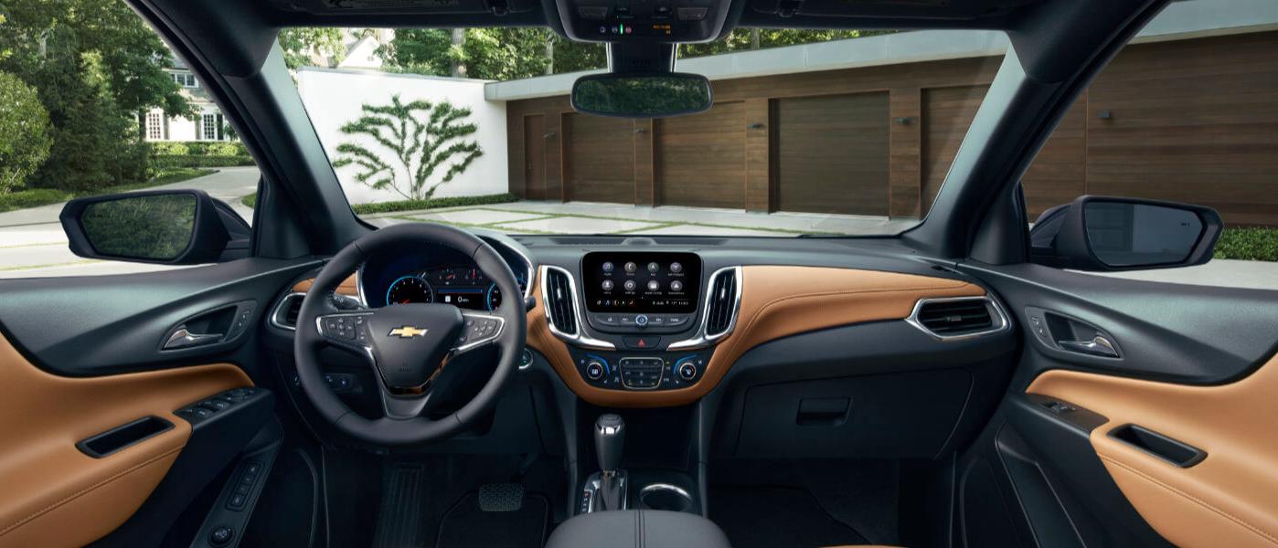 2021 Chevy Equinox interior front dashboard