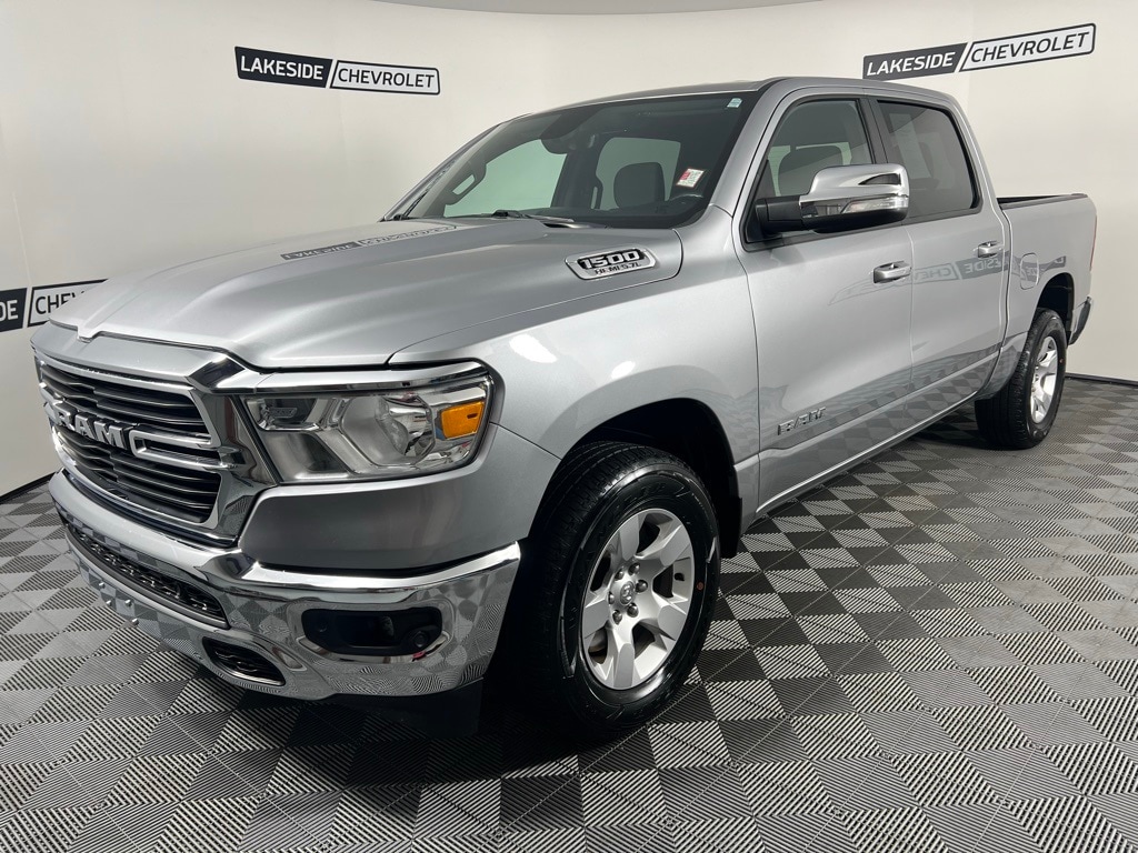 Used 2021 RAM Ram 1500 Pickup Big Horn/Lone Star with VIN 1C6SRFFT1MN511364 for sale in Warsaw, IN