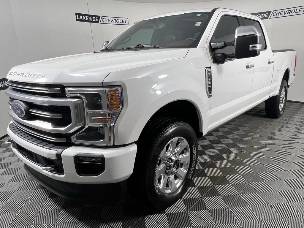 Used 2021 Ford F-350 Super Duty Platinum with VIN 1FT8W3BN8MEC19423 for sale in Warsaw, IN