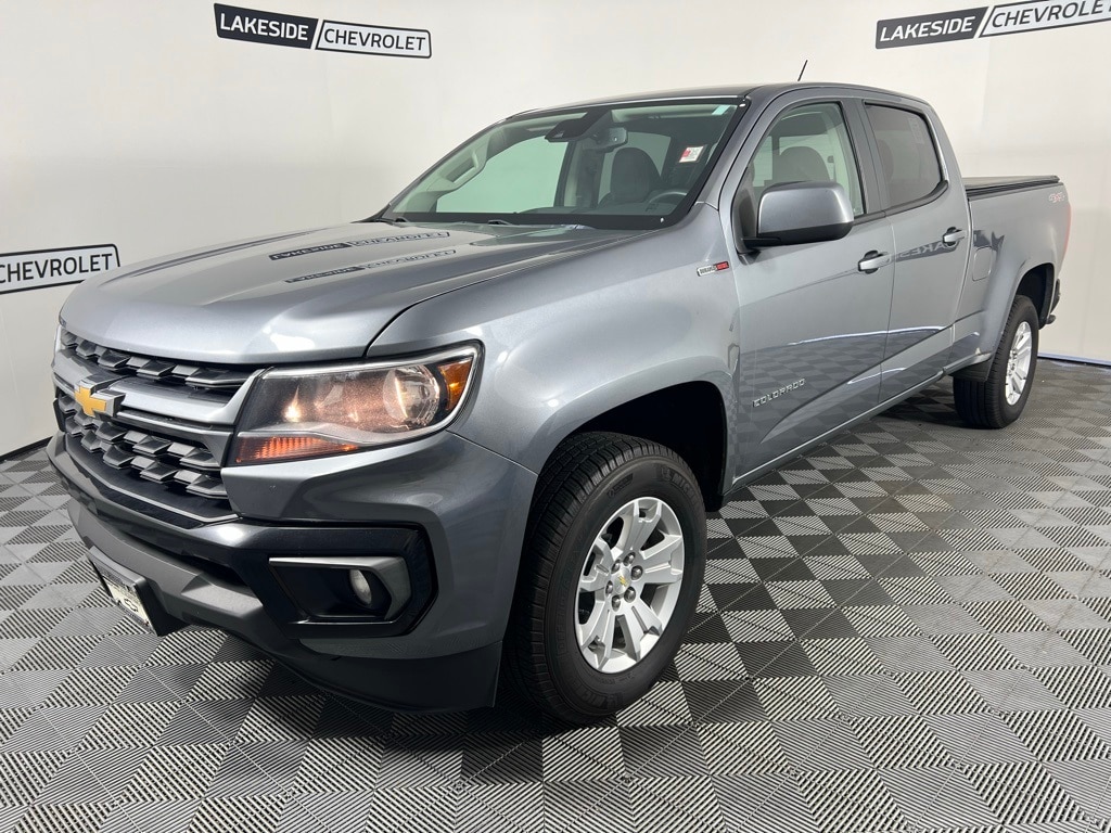 Used 2021 Chevrolet Colorado LT with VIN 1GCPTCE17M1173958 for sale in Warsaw, IN