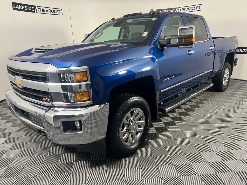 Used 2018 Chevrolet Silverado 3500HD LTZ with VIN 1GC4K0EY2JF136087 for sale in Warsaw, IN