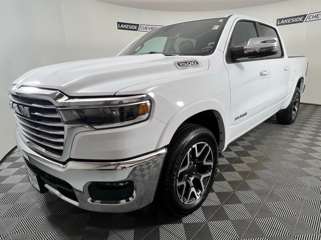 Used 2025 RAM Ram 1500 Pickup Laramie with VIN 1C6SRFJP5SN563149 for sale in Warsaw, IN