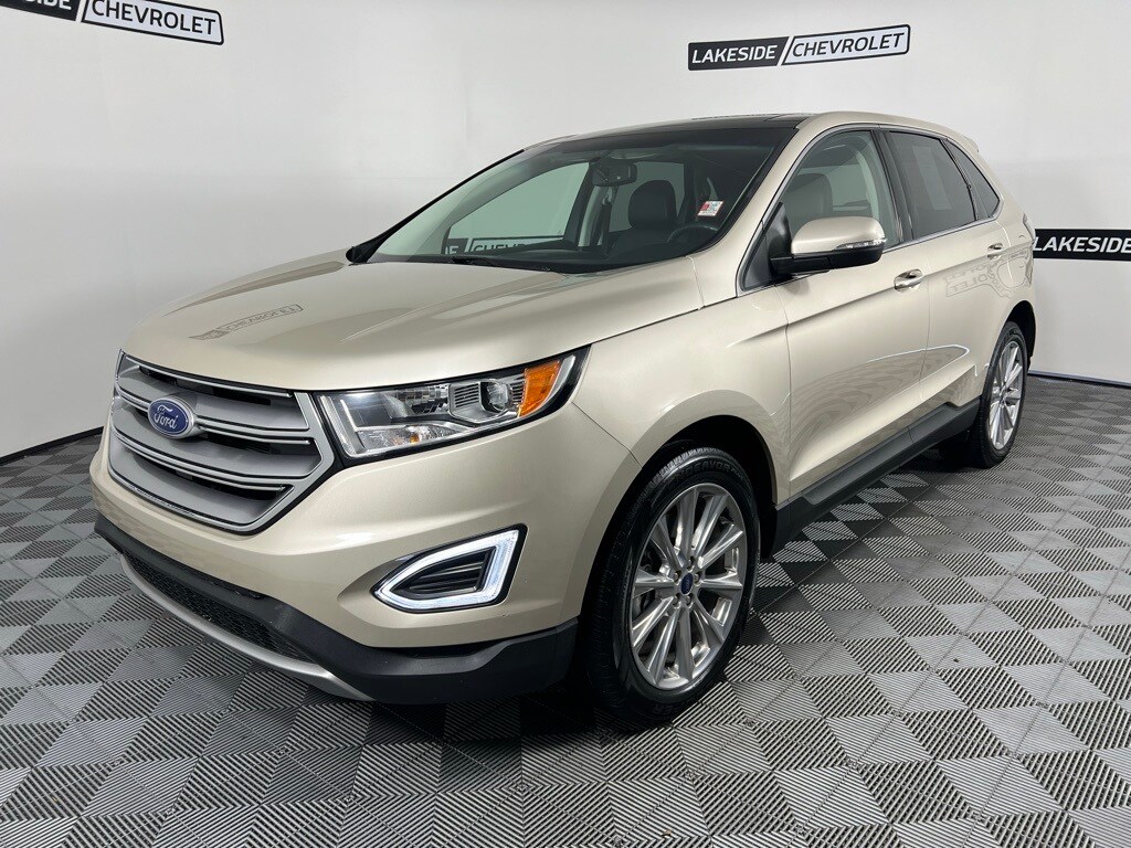 Used 2018 Ford Edge Titanium with VIN 2FMPK4K80JBB71779 for sale in Warsaw, IN