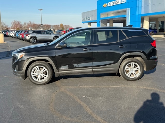 Used 2018 GMC Terrain SLE with VIN 3GKALMEV9JL139835 for sale in Warsaw, IN