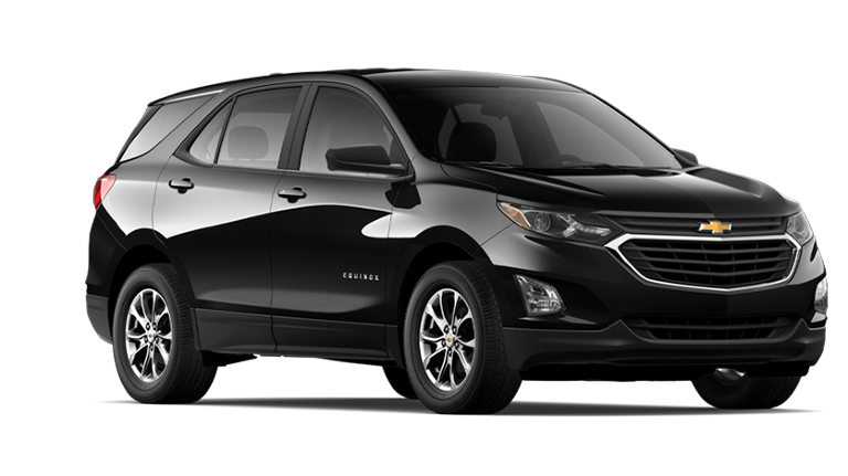 2021 Chevy Equinox LS exterior in black