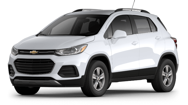 Chevy Trax exterior in white