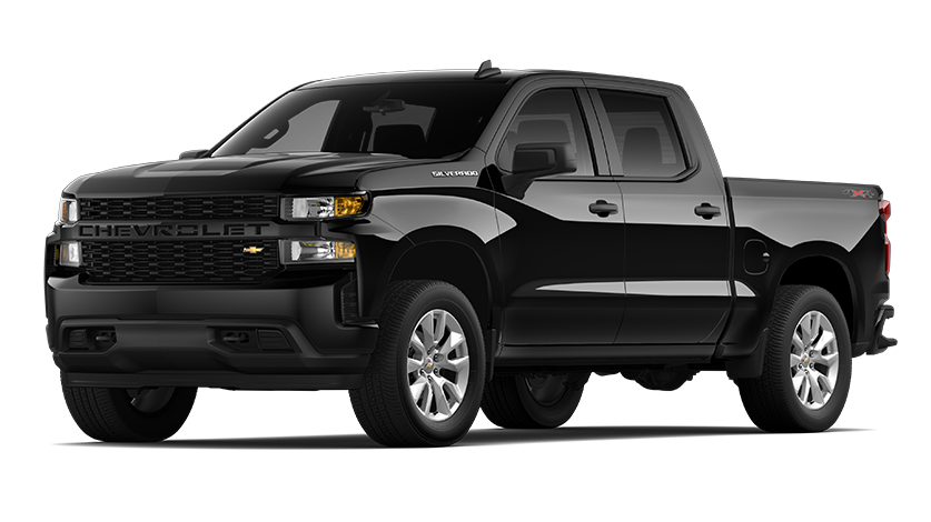 2022 Chevy Silverado 1500 in black exterior