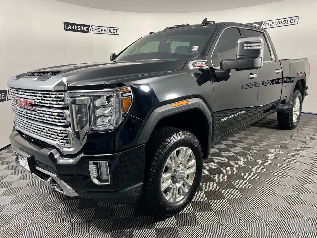 Used 2023 GMC Sierra 3500HD Denali with VIN 1GT49WEY6PF231016 for sale in Warsaw, IN