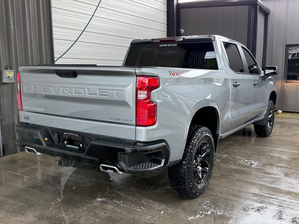 Used 2025 Chevrolet Silverado 1500 Custom Trail Boss Truck Crew Cab