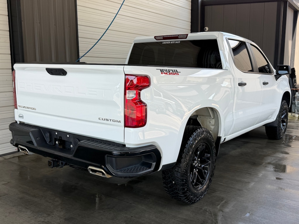 Used 2025 Chevrolet Silverado 1500 Custom Trail Boss Truck Crew Cab
