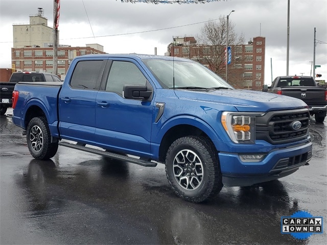 Certified 2022 Ford F-150 XLT with VIN 1FTEW1EPXNKE69947 for sale in Battle Creek, MI