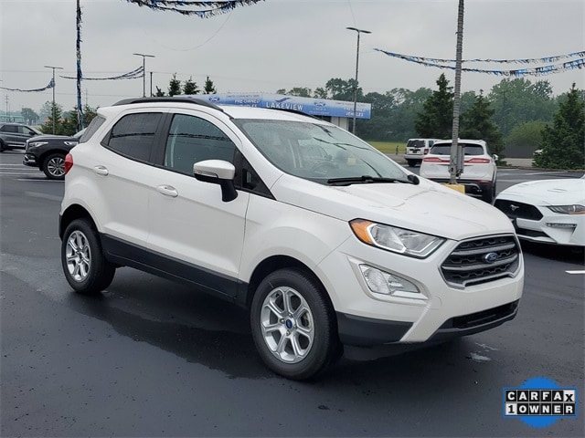 Used 2021 Ford EcoSport SE with VIN MAJ6S3GL6MC451238 for sale in Battle Creek, MI