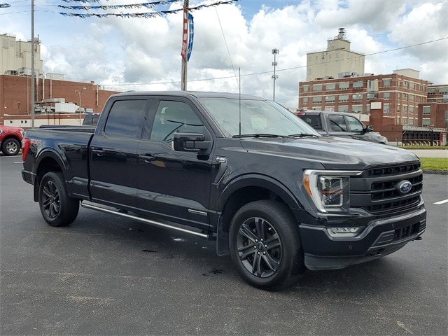 Certified 2022 Ford F-150 Lariat with VIN 1FTFW1ED0NFA34664 for sale in Battle Creek, MI