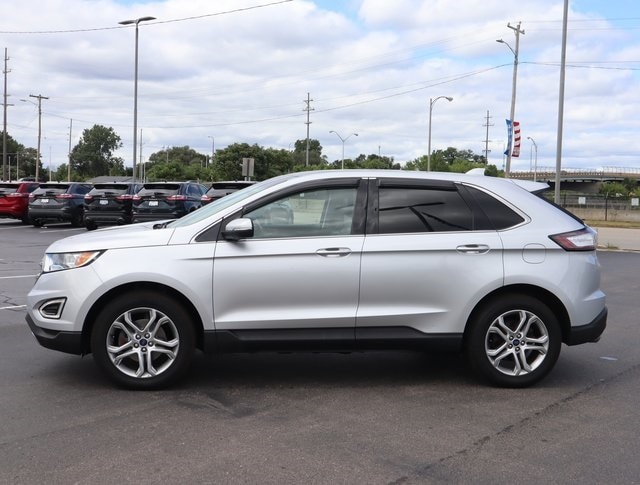 Used 2017 Ford Edge Titanium with VIN 2FMPK3K96HBB11762 for sale in Battle Creek, MI